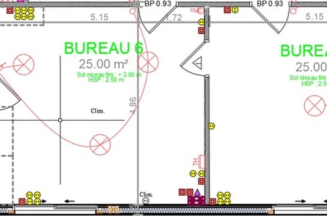 Location Bureaux PORNICHET 60 m²
