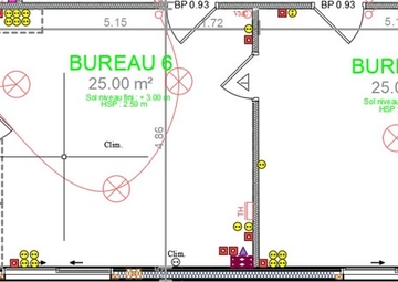 Location Bureaux PORNICHET 60 m²